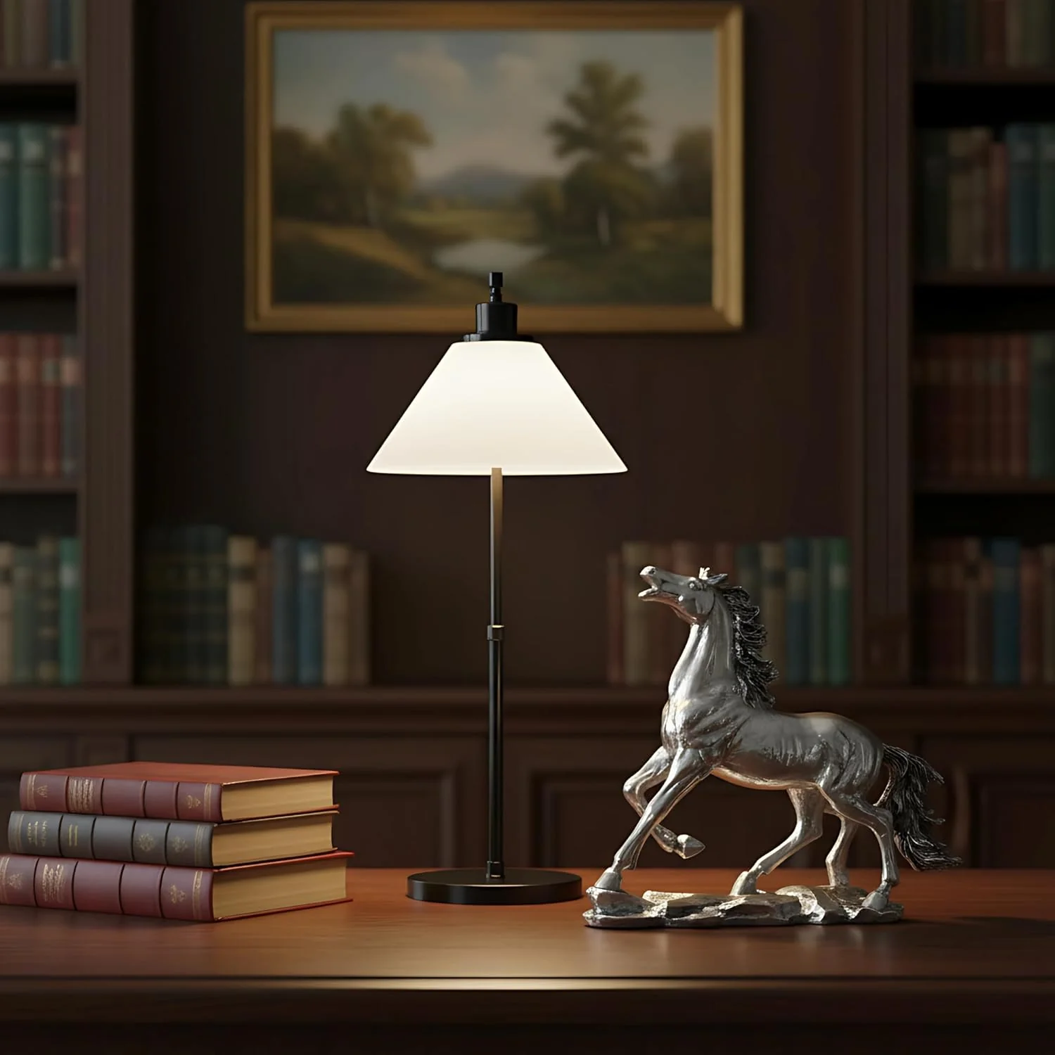 Running Horse Silver-Plated Statue (6") - Image 8