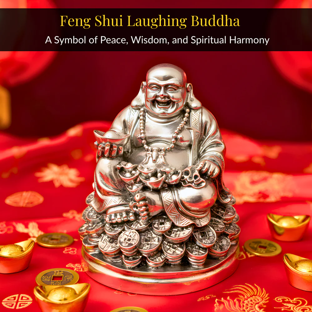 Silver Plated Buddha Idol | 5.5 inch - Image 4